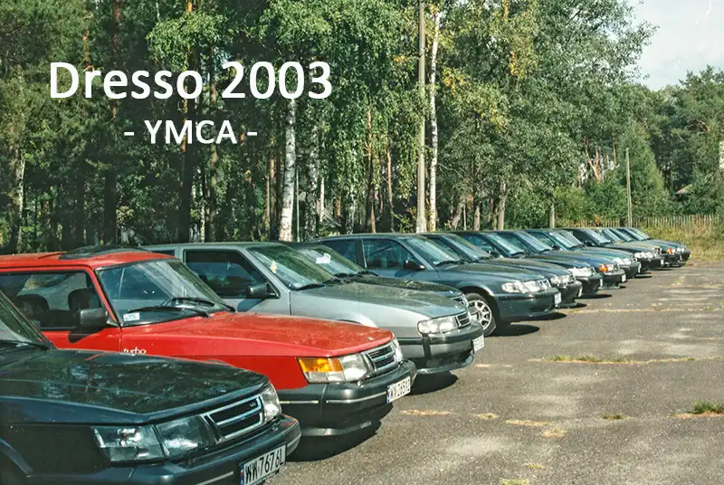 zlot Saab Klub Polska - Dresso 2003 - YMCA | 900classic.pl