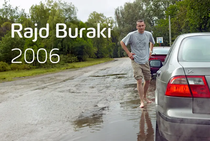 Rajd Buraki | SAAB Klub Polska 2006 | xerkses | 900classic.pl